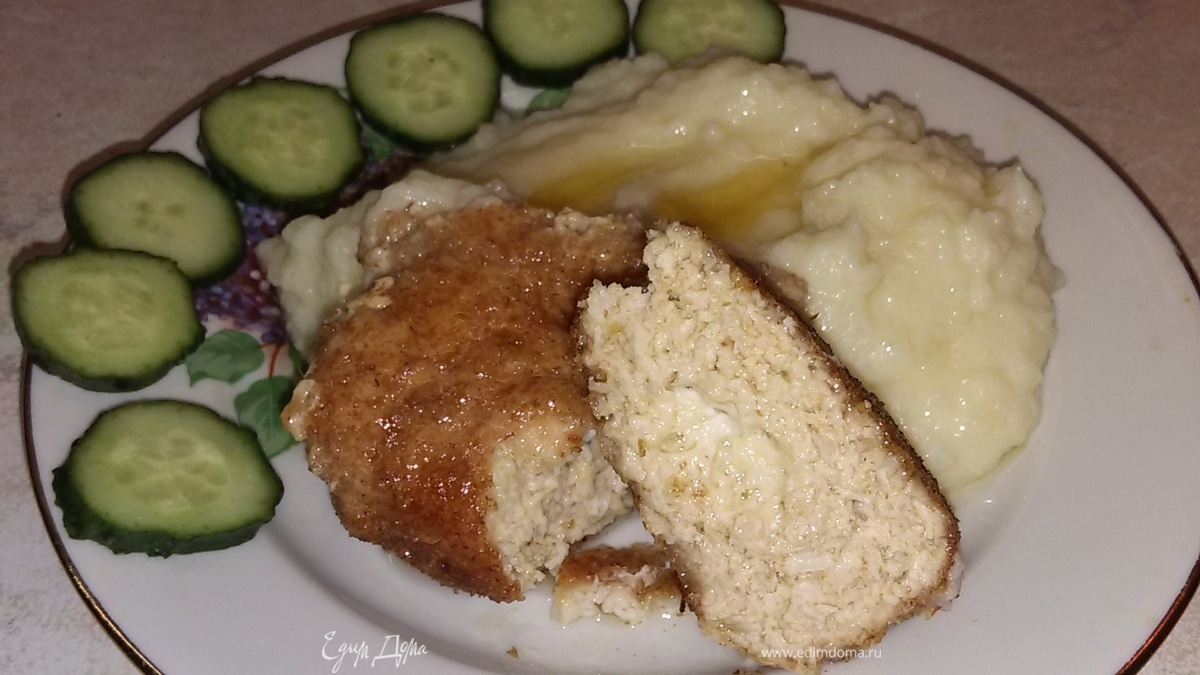 Котлеты куриные «Папраць кветка»