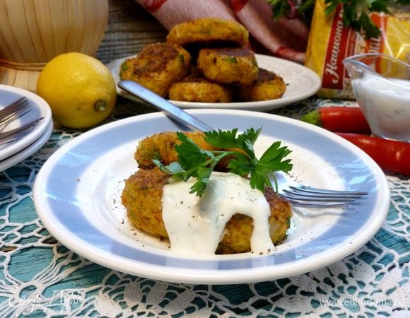 Постные капустные котлеты Постные капустные котлеты