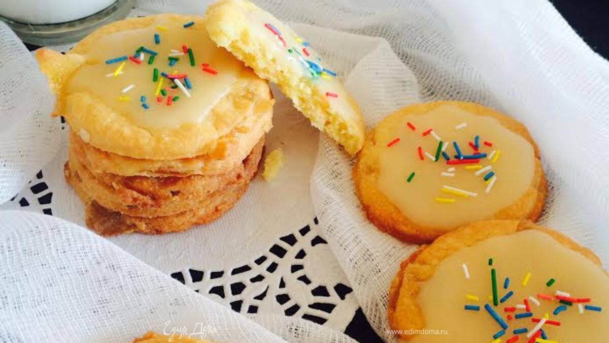 Манговое печенье