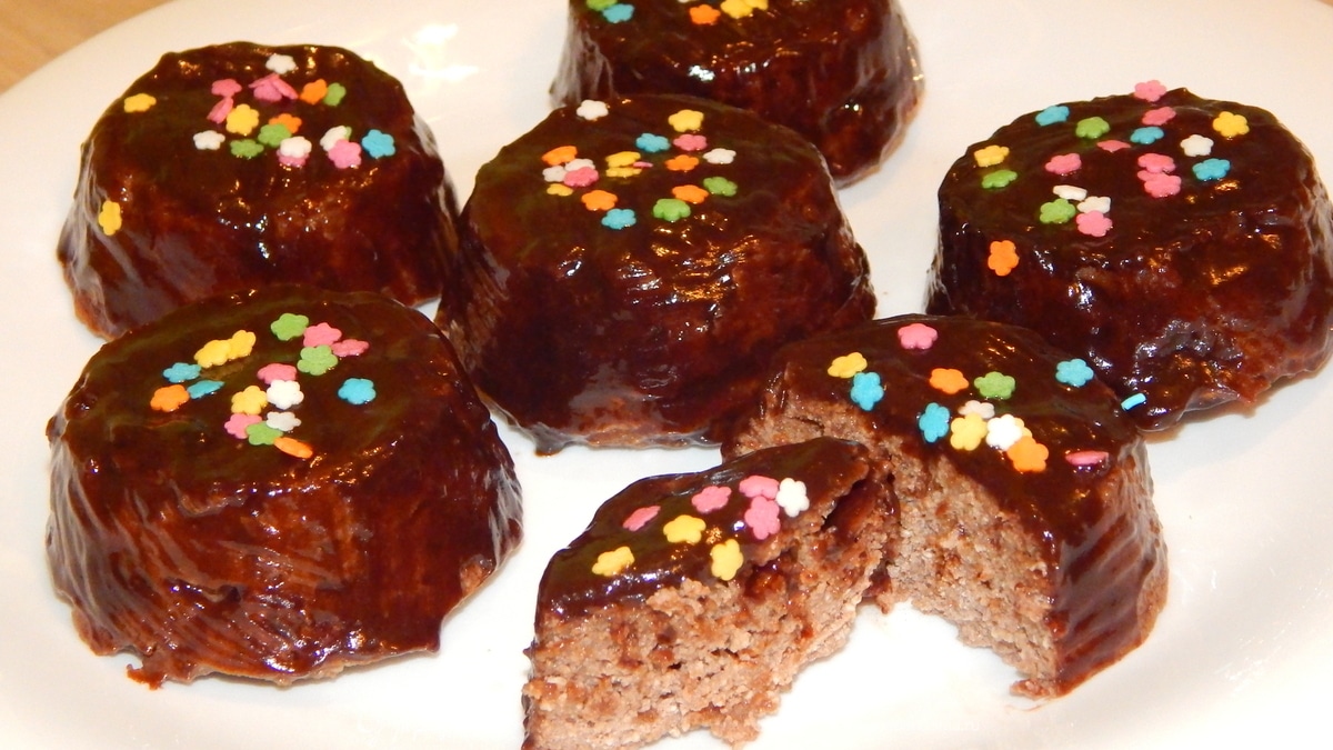 Шоколадные сырники в духовке