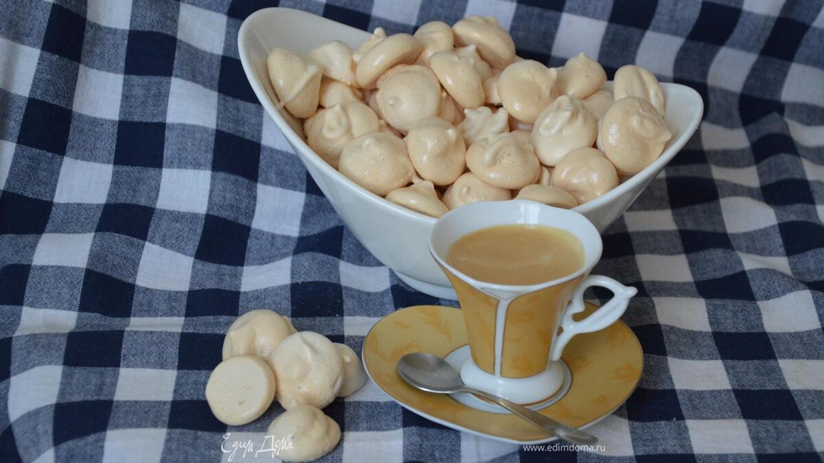 Мини-безе к чаю