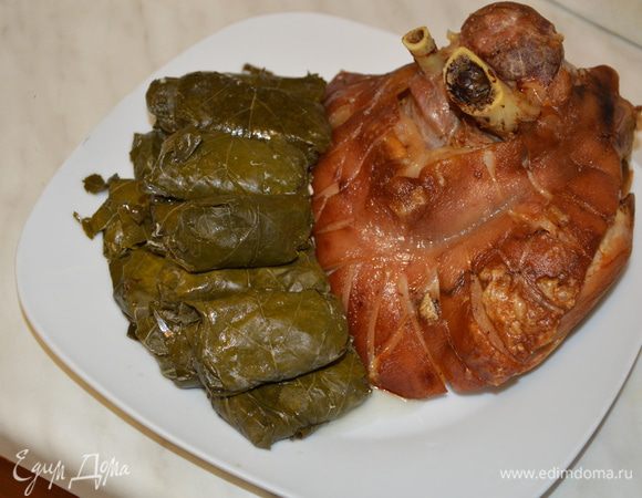 Свиная рулька по-новому