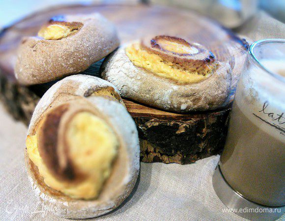 Улитки с творожной начинкой 