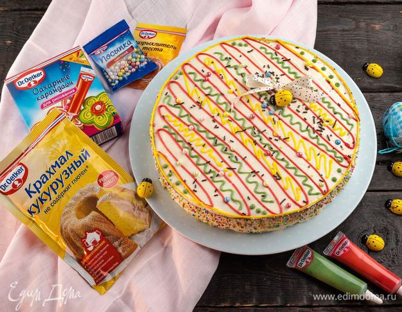 Торт «Степка-растрепка» с маскарпоне Торт «Степка-растрепка» с маскарпоне