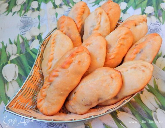 Постные пирожки с повидлом