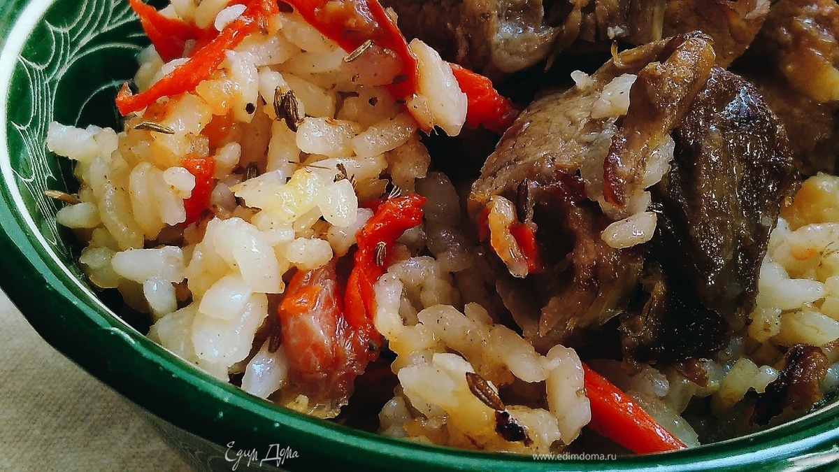 Плов с бараниной