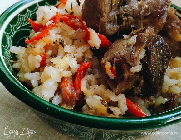 Плов с бараниной Плов с бараниной