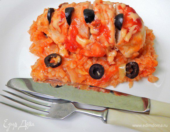 Курица по-испански Курица по-испански