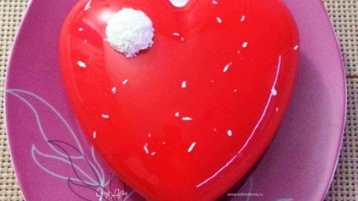Муссовый торт «Сердце»