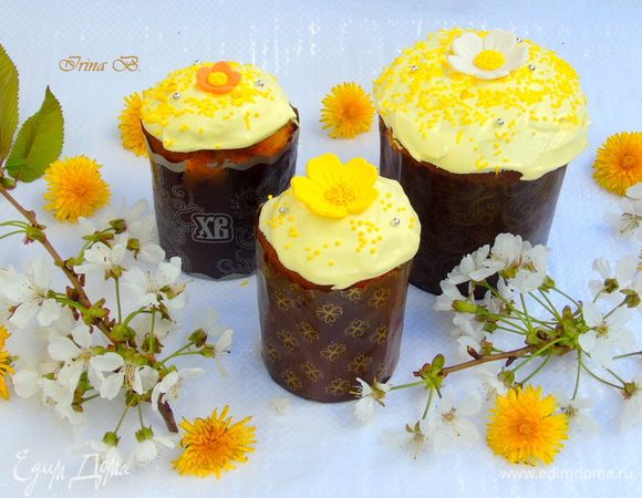 Кулич (ложкой)