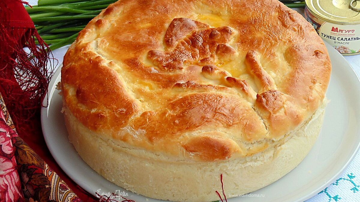 Пирог с тунцом «Золотая рыбка»