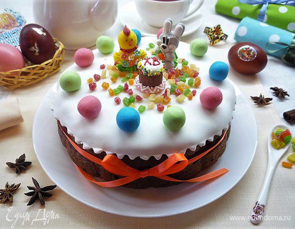 Пасхальный кулич-кекс Симнель (Easter Simnel Cake) Пасхальный кулич-кекс Симнель (Easter Simnel Cake)