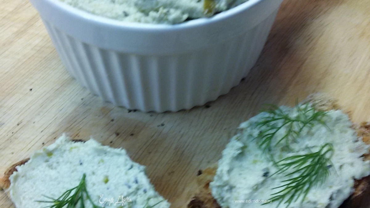 Паштет из трески с оливками