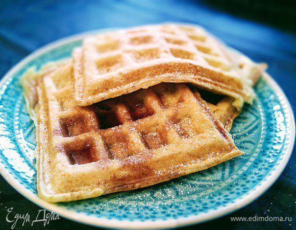 Яблочные вафли Яблочные вафли