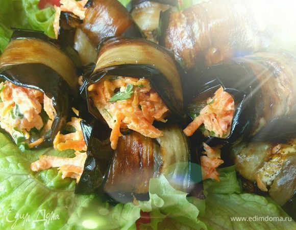 Баклажаны-рулетики