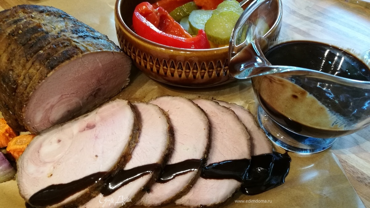 Телятина, запеченная при низкой температуре