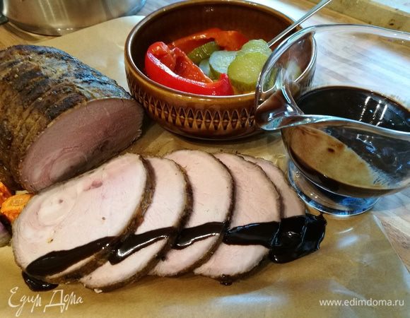 Телятина, запеченная при низкой температуре Телятина, запеченная при низкой температуре