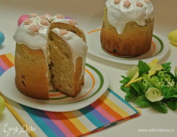 Кулич манный