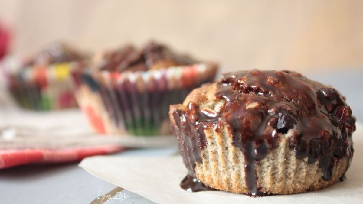 Кексы с овсянкой из амарантовой муки