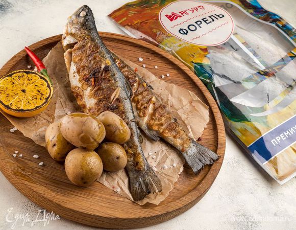Маринованная форель на гриле Маринованная форель на гриле