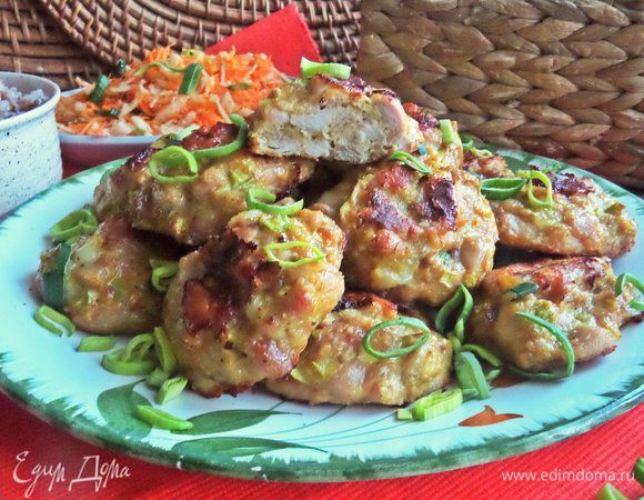 Котлеты с моцареллой (из духовки)