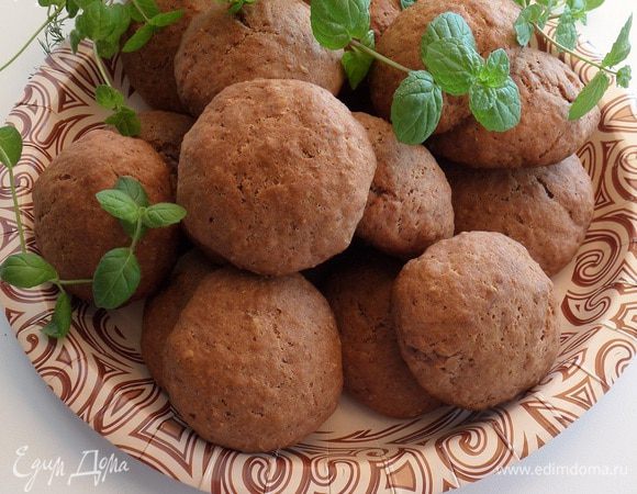 Клубничное печенье с отрубями Клубничное печенье с отрубями