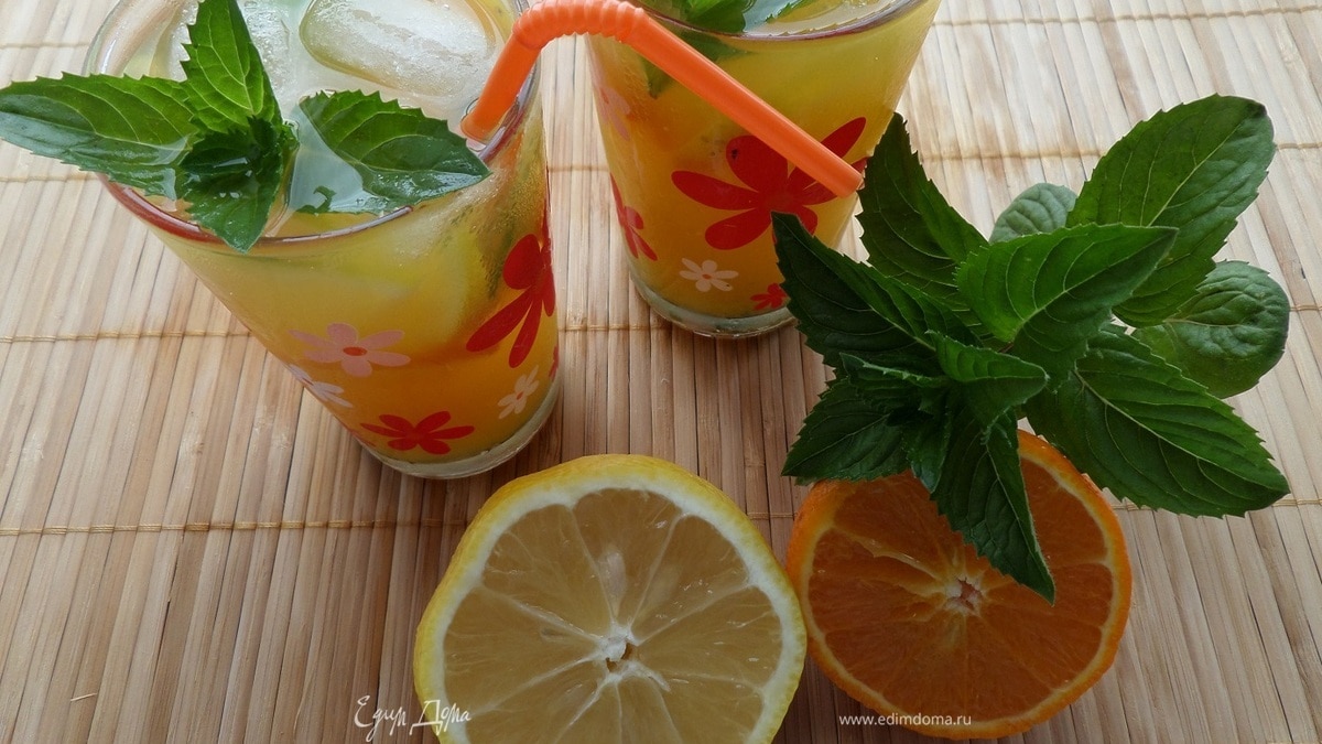 Мятно-цитрусовый напиток «Освежающий»