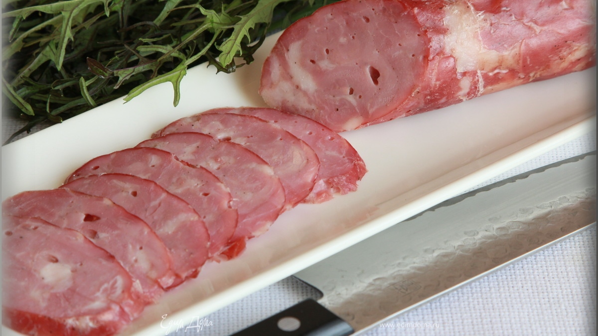 Колбаса «Ветчина мраморная»