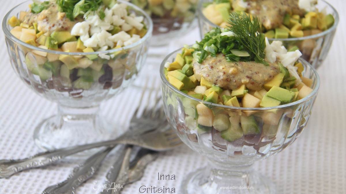 Салат с сельдью «А-ля Табаков»