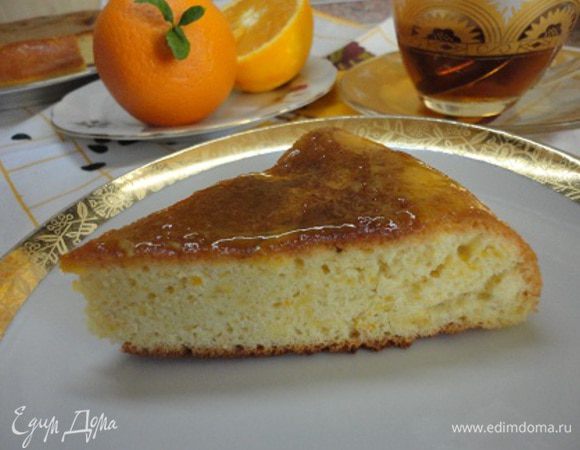 Апельсиновая шарлотка Апельсиновая шарлотка