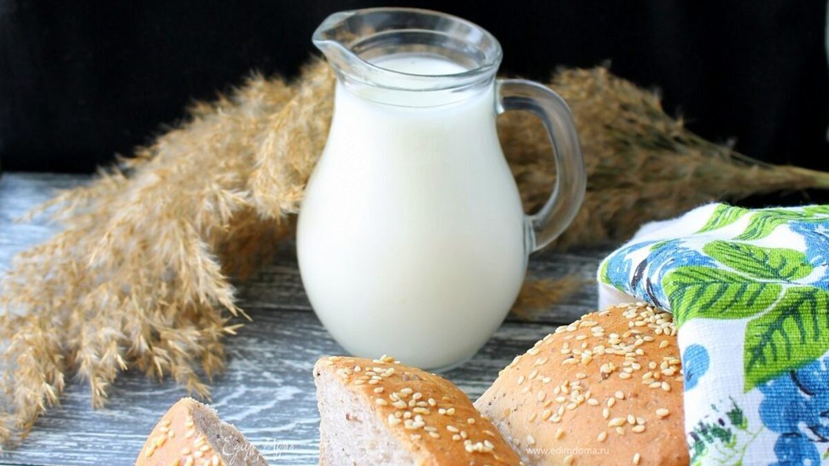 Хлеб на мацони с орехами