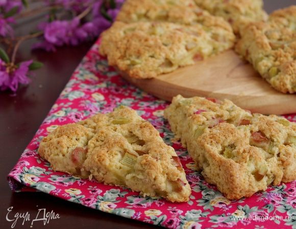 Сконы с ревенем Сконы с ревенем