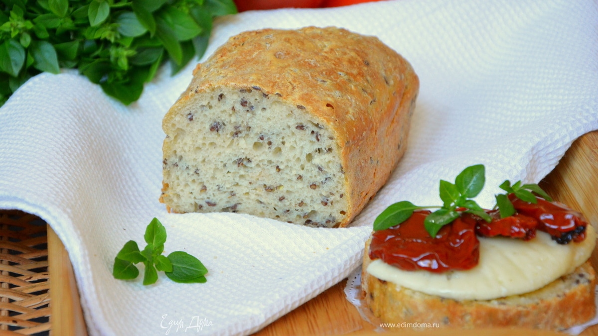 Ночной Шведский хлеб без замеса