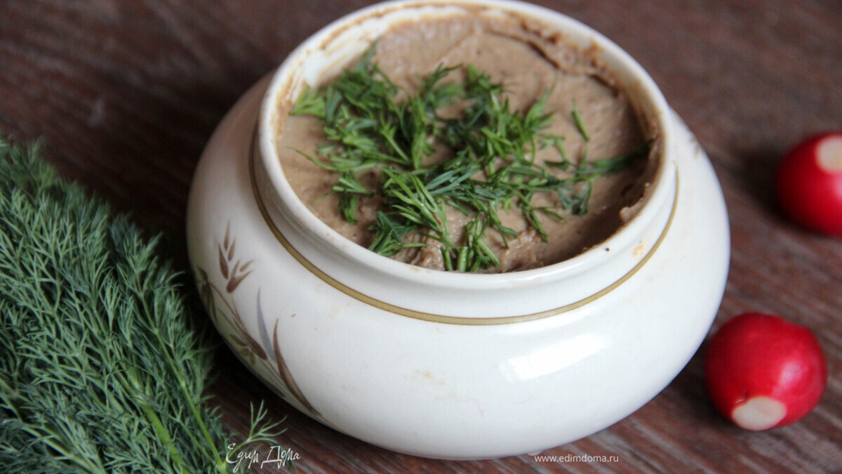 Паштет из печени кролика