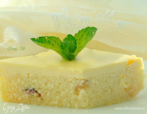 Запеканка со сметанной заливкой