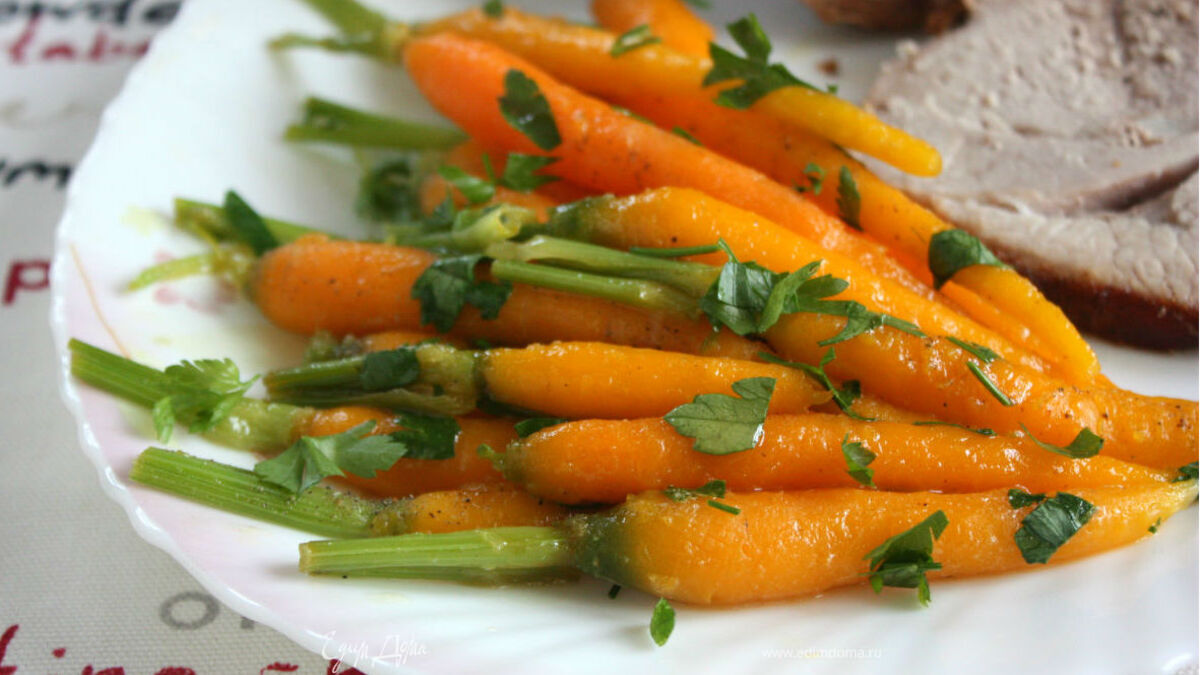 Глазированная морковь