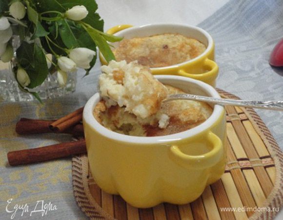 Рисовый пудинг с изюмом и корицей Рисовый пудинг с изюмом и корицей