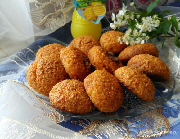 Морковное печенье 