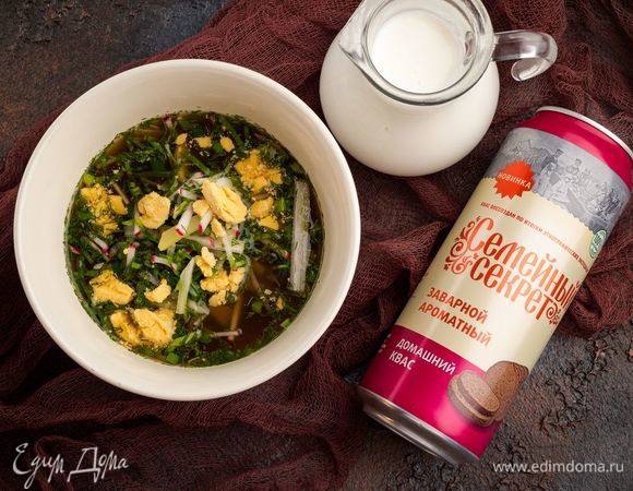 Окрошка зеленая