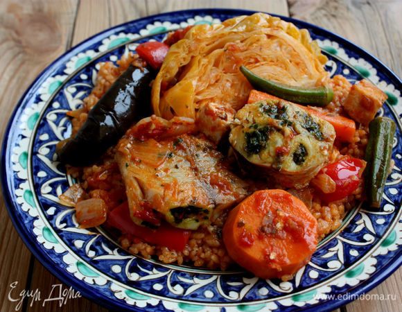 Рыба и рис по-мавритански (Thieboudienne) Рыба и рис по-мавритански (Thieboudienne)