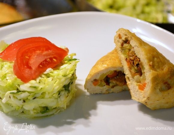 Куриные котлеты с грибной начинкой
