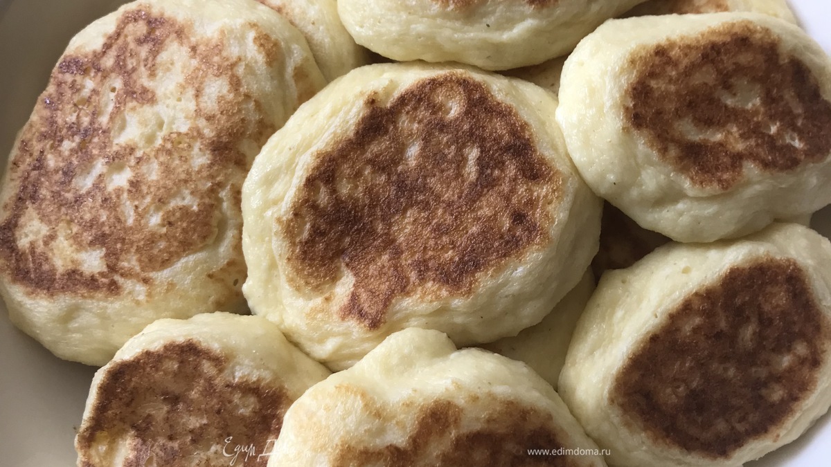 Оладьи с творогом