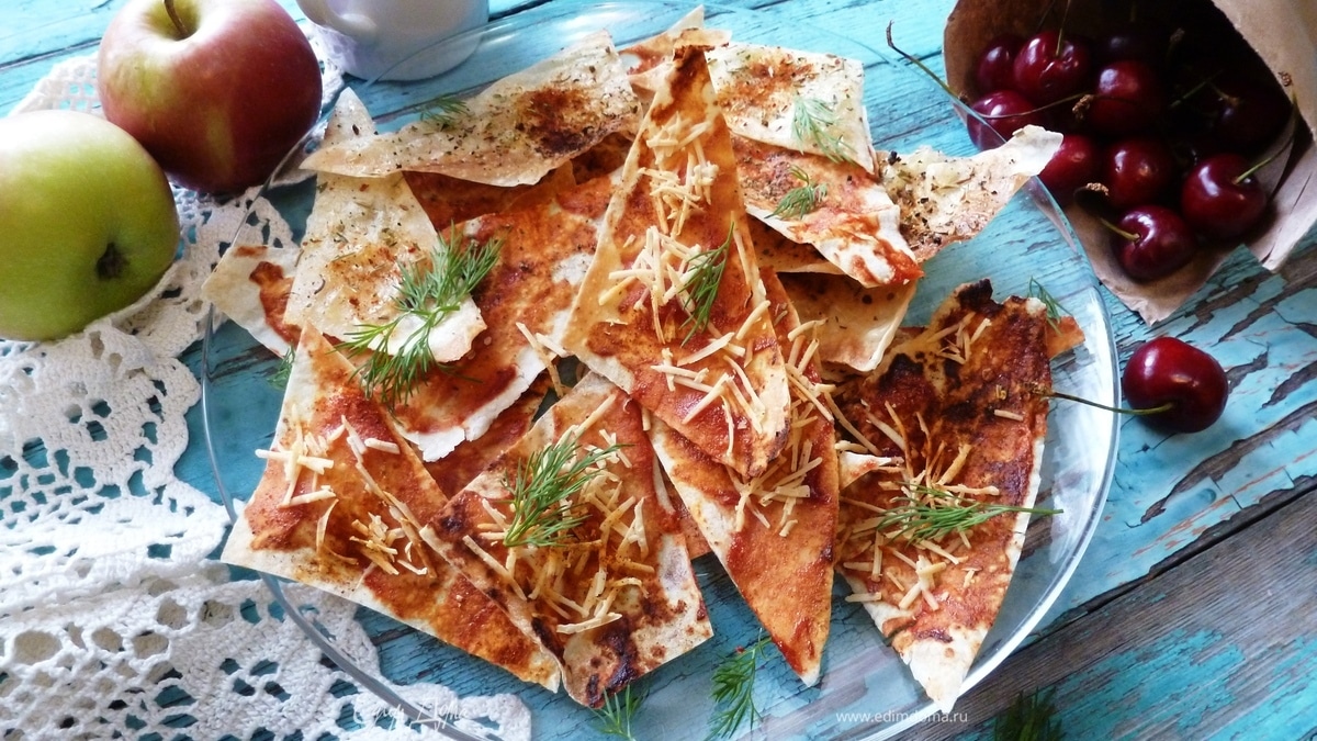 Чипсы из лаваша