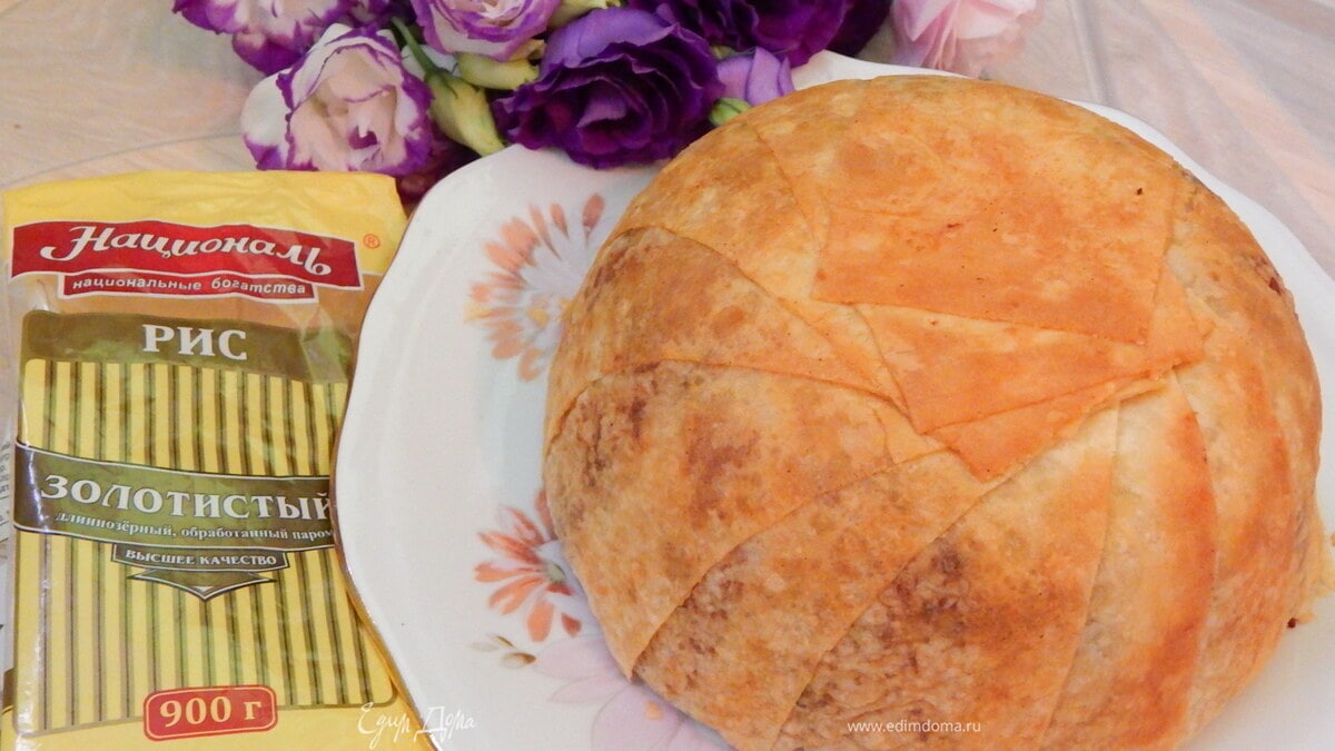 Сладкий шах-плов