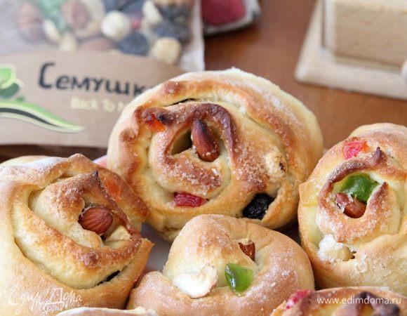 Нежные булочки «Марципаны»