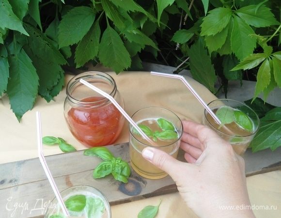 Лимонад «Персик–Базилик» Лимонад «Персик–Базилик»