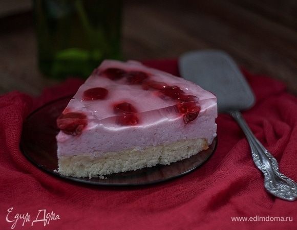 Йогуртовый торт с вишней