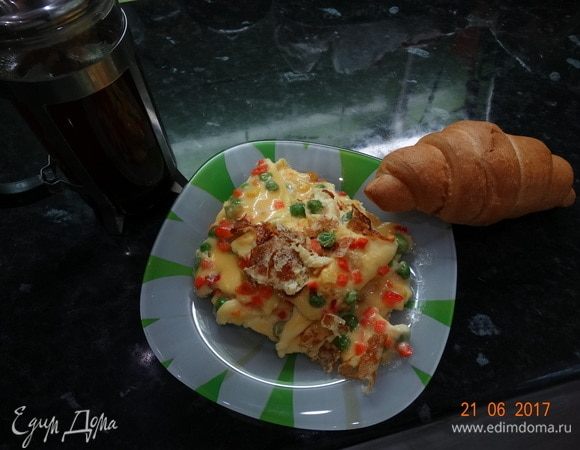 Омлет по-мексикански 
