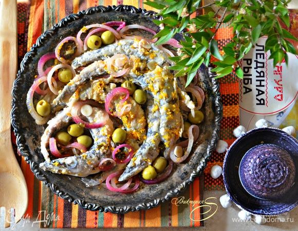 Рыба под маринадом эскабече (Pescado en escabeche)