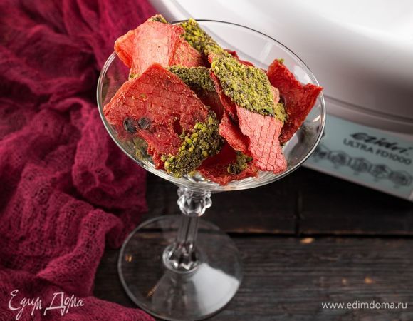 Арбузные чипсы в шоколаде